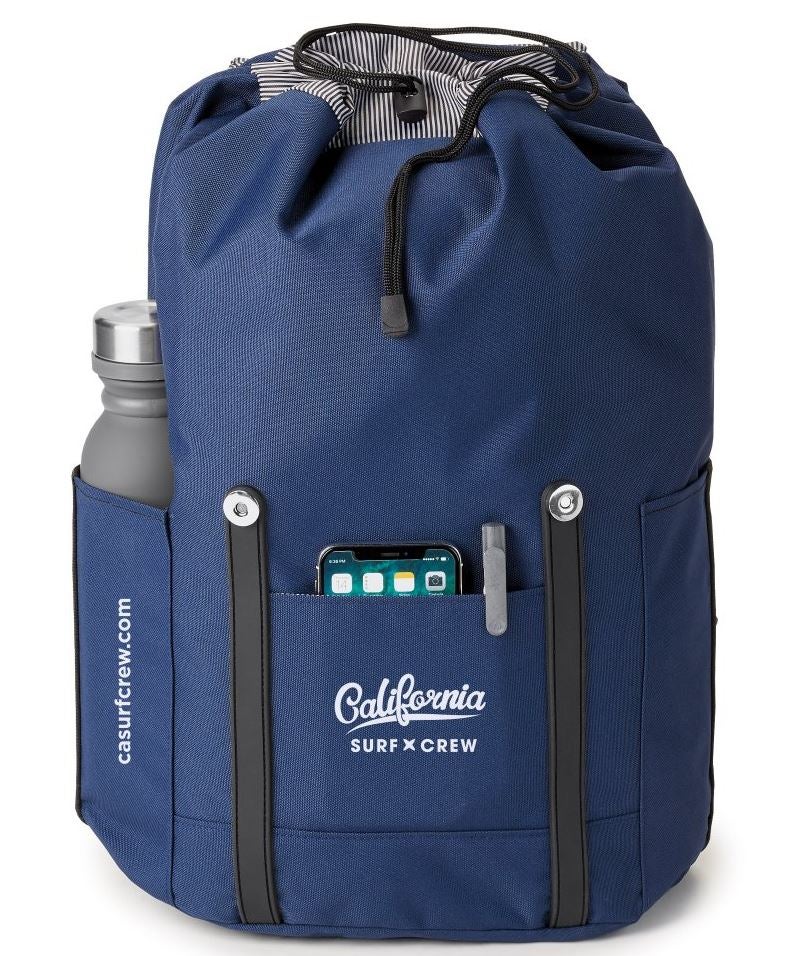 Recycled Flip Top Backpack Colored 17x12 Eco Promotional Products